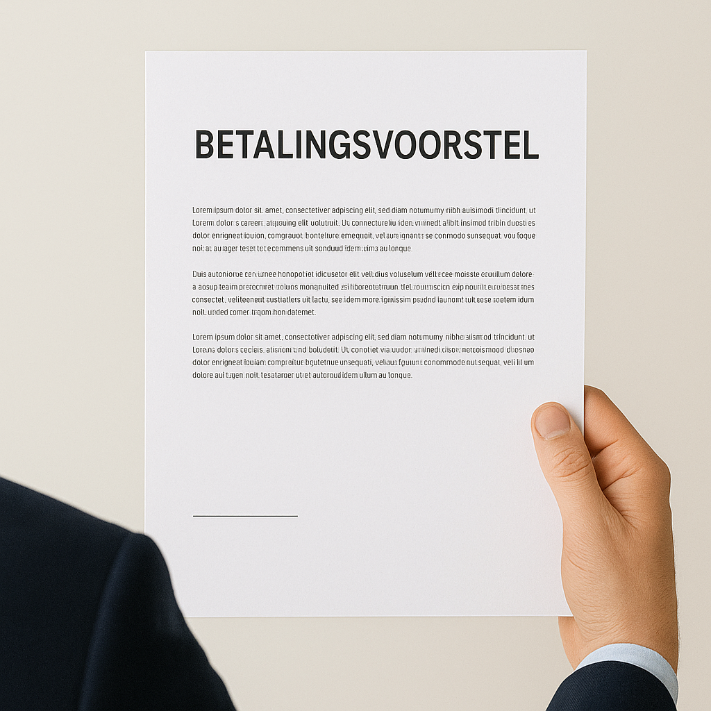 Betings voorstel schuld eisers