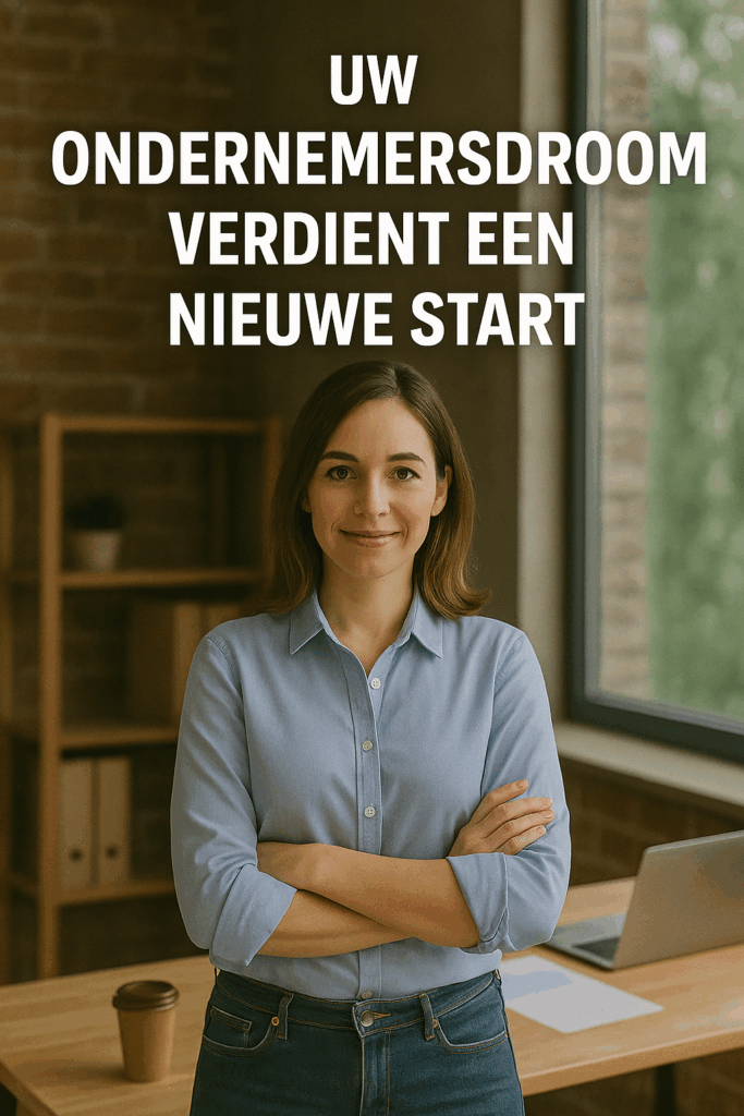 een nieuwe start als ondernemer